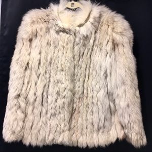 Fox fur coat